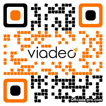 QR code with logo dnF0
