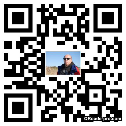 QR code with logo drg0