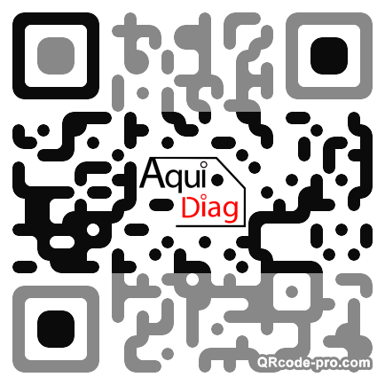 QR code with logo dw70