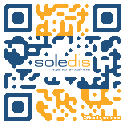 QR code with logo eP30