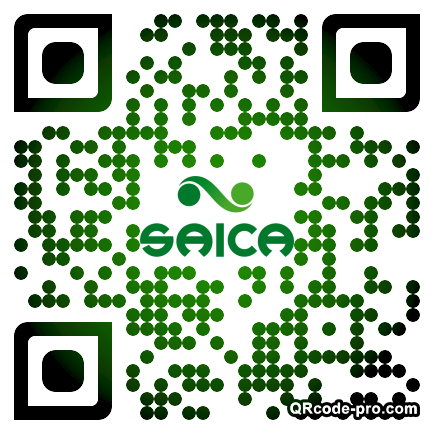 QR code with logo eUV0