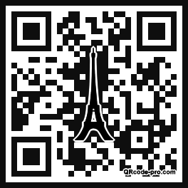 QR code with logo f930