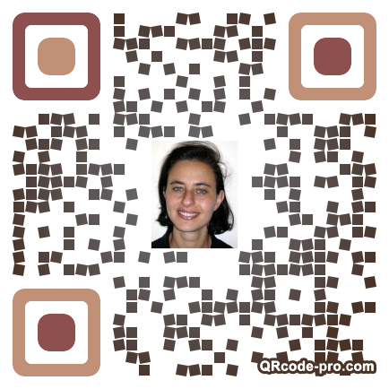 QR code with logo fGe0