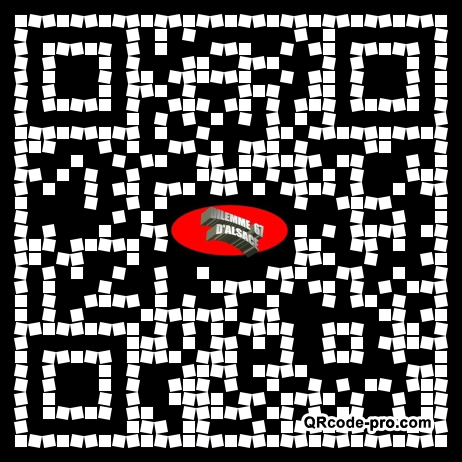 QR code with logo fIx0