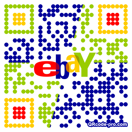 QR code with logo fLE0