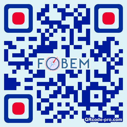 QR code with logo fUy0