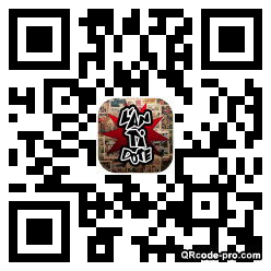 QR code with logo fbS0
