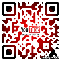 QR code with logo fos0