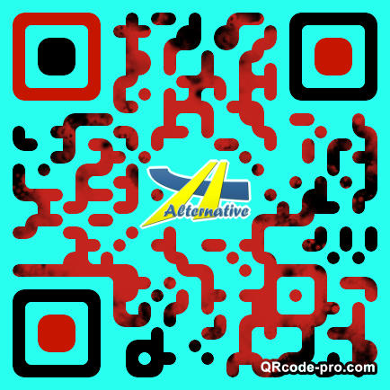 QR code with logo fpf0