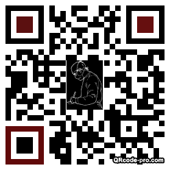 QR code with logo g8H0