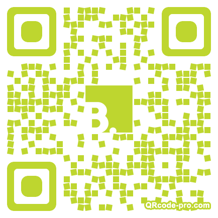 QR code with logo gR90