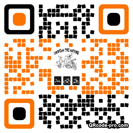 QR code with logo ghv0