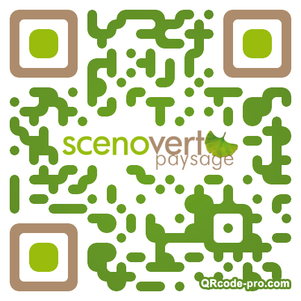 QR code with logo hFZ0