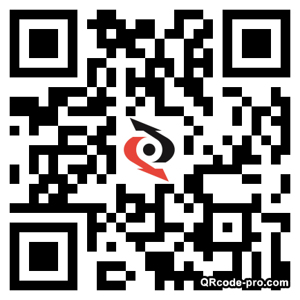 QR code with logo hie0