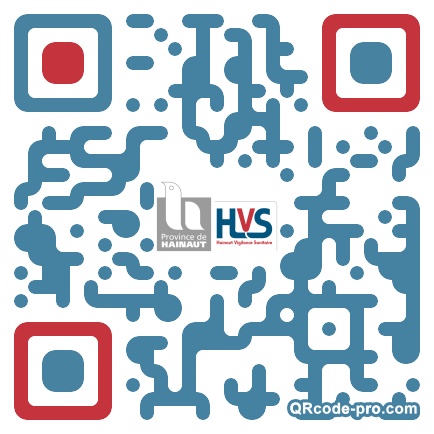 QR code with logo hwD0