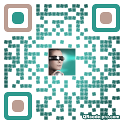 QR code with logo i9T0