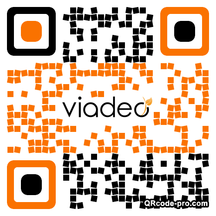 QR code with logo iBe0