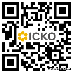 QR code with logo iC90