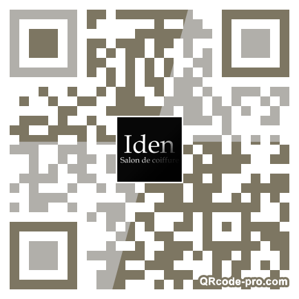 QR code with logo iRp0
