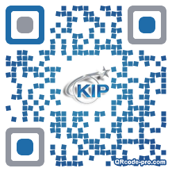 QR code with logo iSm0