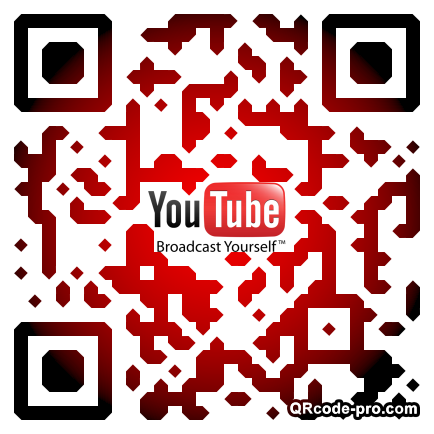 QR code with logo iVf0