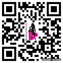 QR code with logo ibA0