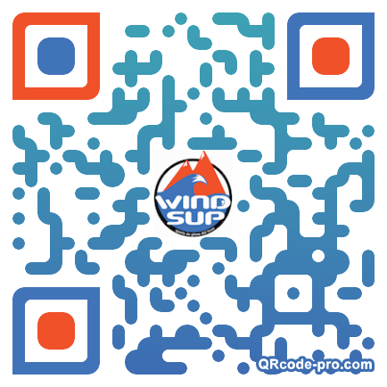 QR code with logo ic10