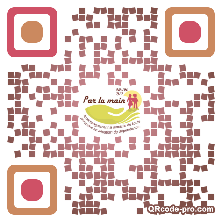 QR code with logo inY0