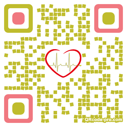 QR code with logo iqr0