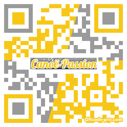 QR code with logo iw60