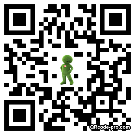 QR code with logo jH50