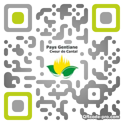 QR code with logo jHh0