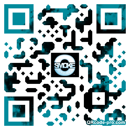 QR code with logo jV40
