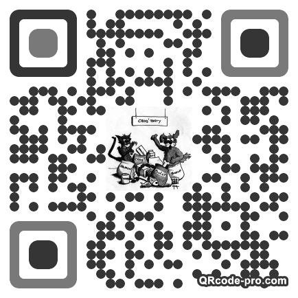 QR code with logo joh0