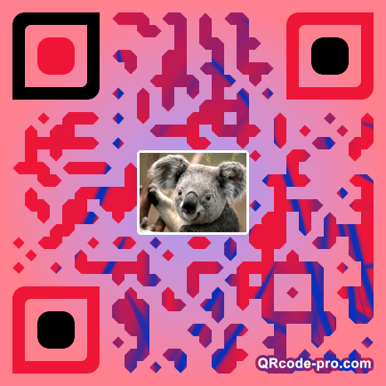 QR code with logo kB40