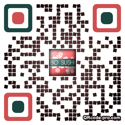 QR code with logo kOw0