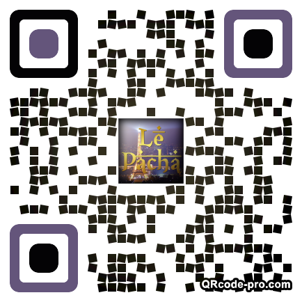 QR code with logo kRs0