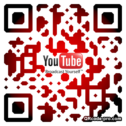 QR code with logo kTH0