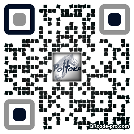 QR code with logo kge0