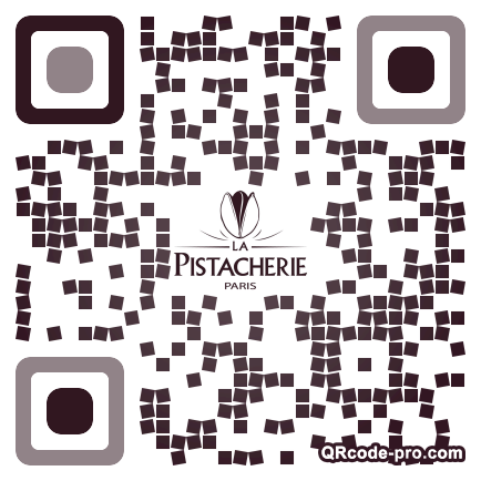 QR code with logo kh50