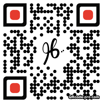 QR code with logo kix0