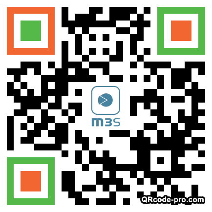 QR code with logo kpd0