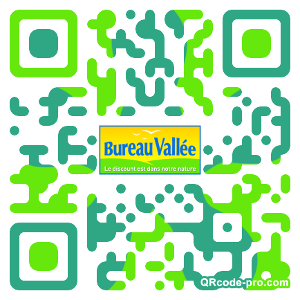 QR code with logo ksH0