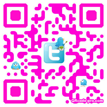 QR code with logo l010