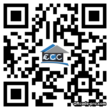 QR code with logo l3p0