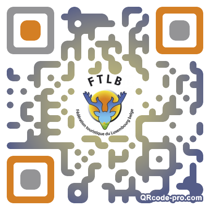 QR code with logo lW10