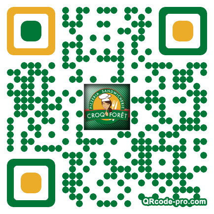 QR code with logo lW90