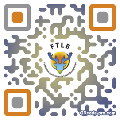 QR code with logo lWc0