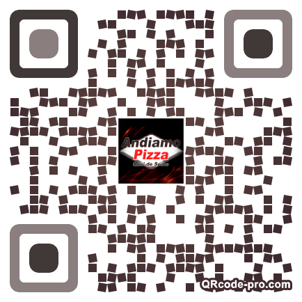 QR code with logo m0t0