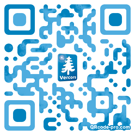 QR code with logo m3a0